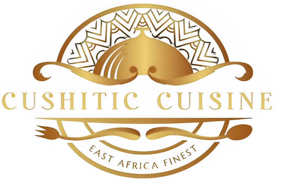 Logo saying Cushitic Cuisine
