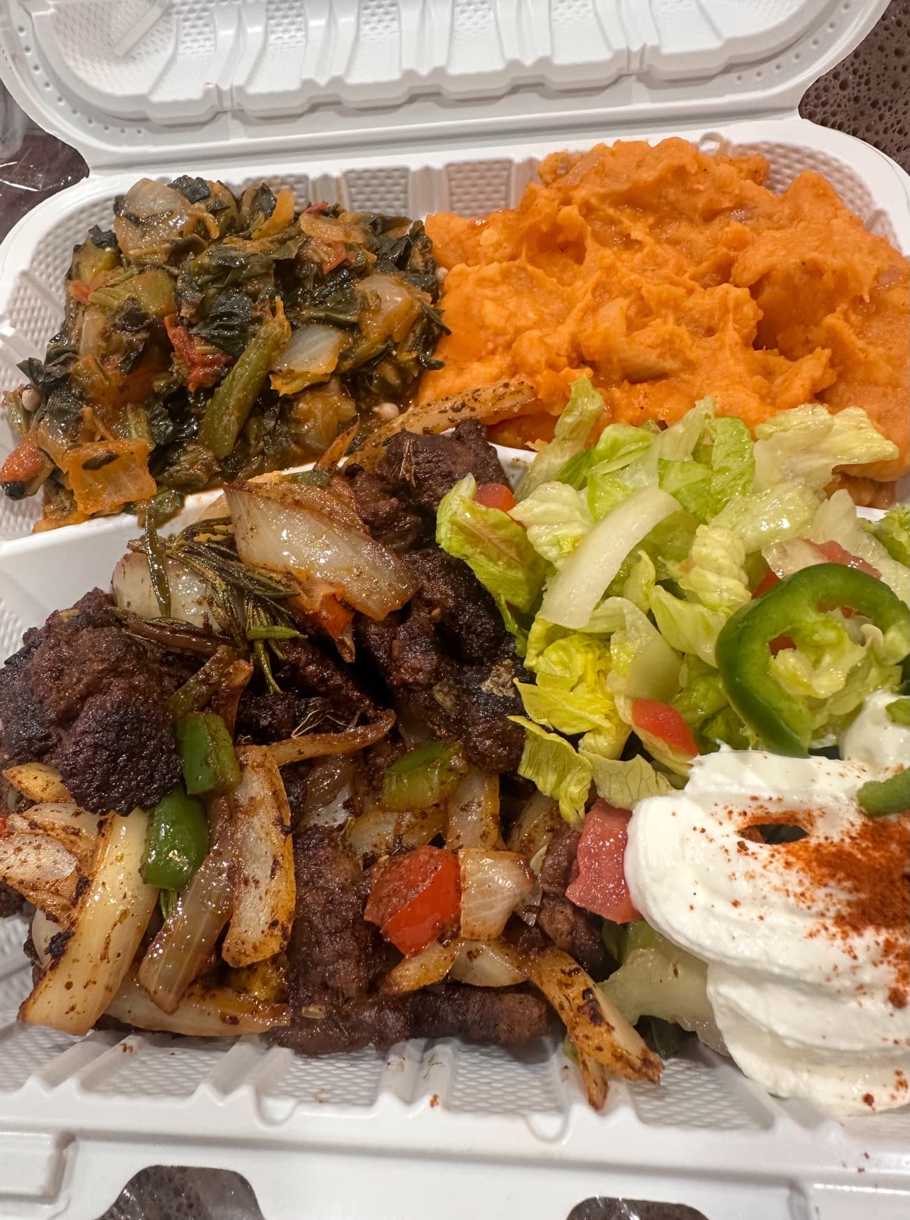 Traditional Ethiopian dish
